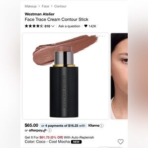 Westman Atelier Face Trace Cream Contour Stick - Coco